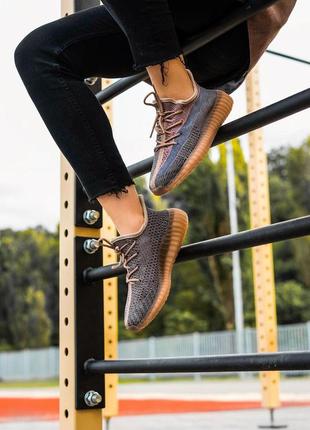 Кросівки жіночі адідас літні, adidas yeezy boost 350 fade