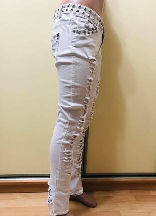 Джинси скінні super luscious dnm брюки стрейч w29 р. 46/48 m/l2 фото