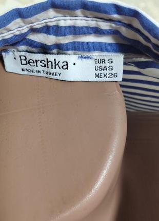 Стильная рубашка в клетку bershka5 фото