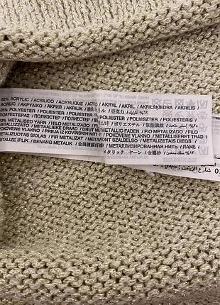 Блуза люрекс mango l 3