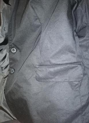 Жакет женский черный новый жакет блейзер черный удлиненный женский классический 100% коттон хлопок новый esprit5 фото