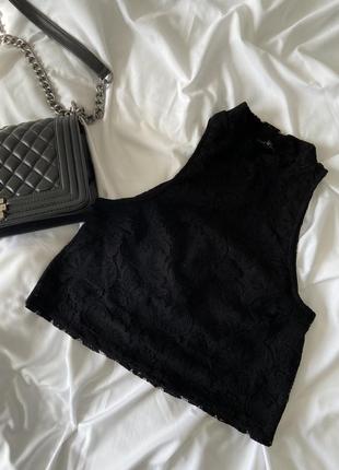 Мереживний топ. топик. майка.