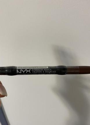 Олівець для брів nyx eyebrow pencil auto4 фото