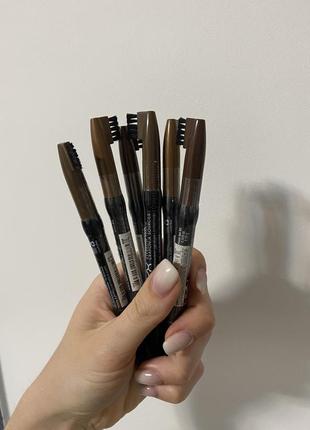 Олівець для брів nyx eyebrow pencil auto2 фото