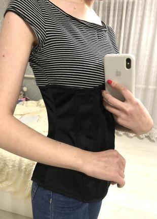 Футболка-корсет