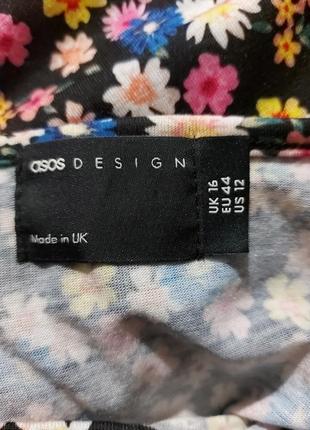 Платье в цветах от asos design asos asos9 фото