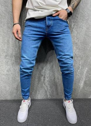 Джинси чоловічі базові сині туреччина / джинсі штани чоловічі базові сині турречина