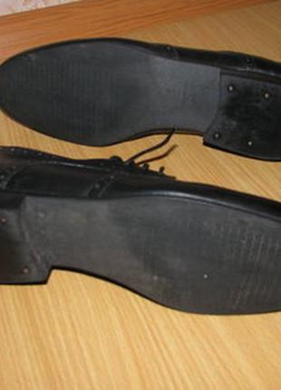 Office london туфли броги оксфорды кожаные 44 р по ст 28.5 см супер состояние4 фото