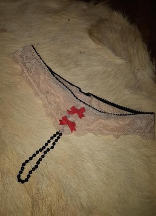 Оригінальні g стрінги з перлами