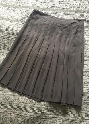 Нарядная шелковая юбка