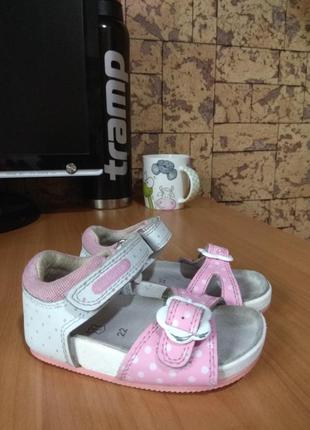 Сандалі ортопедичні босоніжки elefanten 🐤 22р / 14см