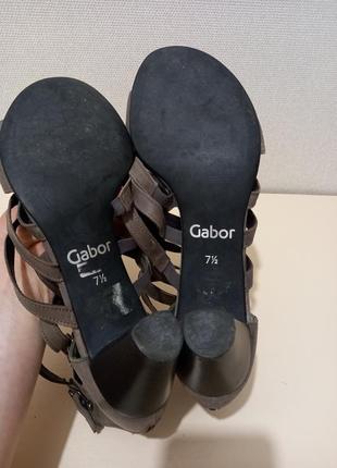 Фирменные женские босоножки gabor5 фото