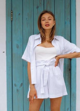 Стильний костюм льон