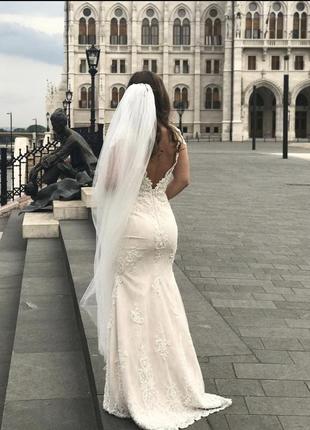 Весільна сукня від eva lendel мерехтливої кольору 💞5 фото