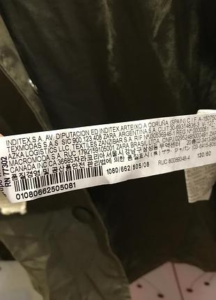 Крутой плащ/ ветровка zara для девочки 5