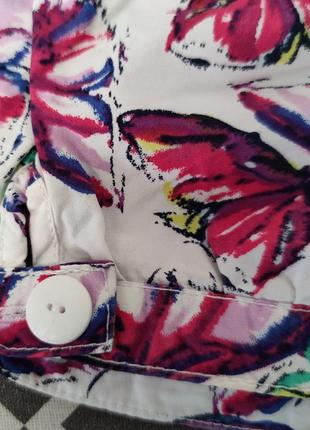 Белые шорты gee joy с бабочками р. 2-4 года4 фото