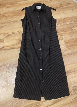 💝 шикарне лляне плаття 👗 сарафан льон max mara