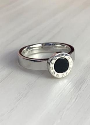 Серебряное кольцо с ониксом2 фото