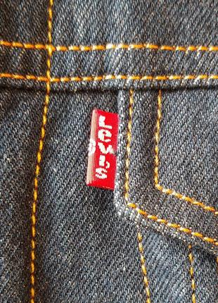 Чоловіча джинсова куртка-шерпа levi's | levis2 фото