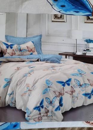 Розкішні комплекти постільної білизни сатин люкс tag бавовна