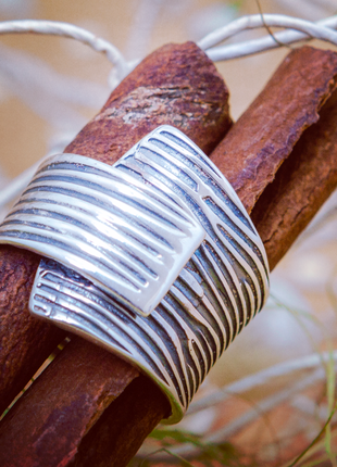Серебряная безразмерная кольца веста6 фото