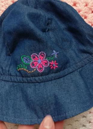 Панмка паномочка кепка для дівчинки на джинс