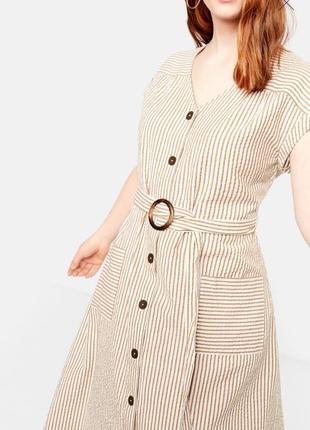 Натуральне плаття mango, бавовна, бавовна, розмір 50-52