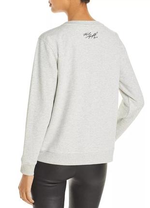 Сірий світшот karl lagerfeld paris 2