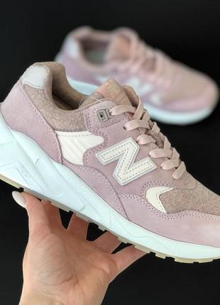 New balance 580 pink кроссовки кросівки жіночі