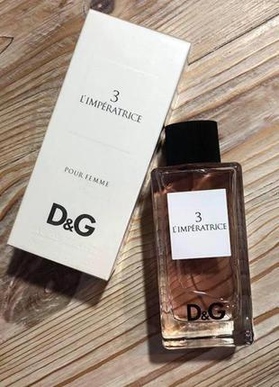 Dolce&gabbana anthology l`imperatrice 3, 100 мл, туалетная вода