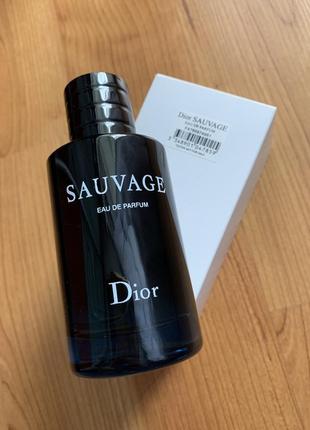 Мужские духи christian dior sauvage eau de parfum 100 ml.