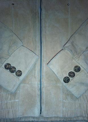 Шкіряна куртка вітровка німеччина розмір універсал 42-464 фото