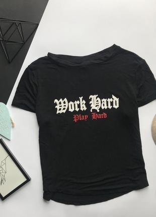 👚крутая чёрная футболка с надписью в готическом стиле/чёрная готическая футболка👚3 фото