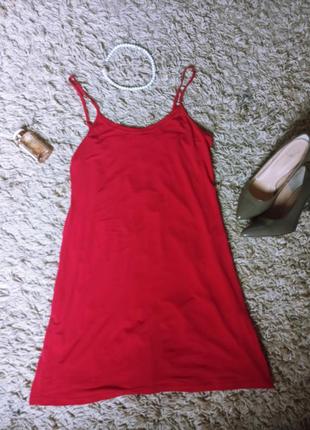 Шикарное нарядное  вечернее, выпусуное, коктейльное красное ажурное платье 48-50 р7 фото