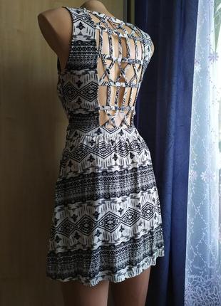 Разпродажа стильне літнє плаття на дівчину р. 36/s divided h&m3 фото