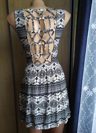 Разпродажа стильне літнє плаття на дівчину р. 36/s divided h&m4 фото