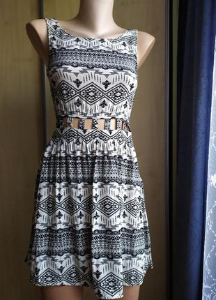 Разпродажа стильне літнє плаття на дівчину р. 36/s divided h&m2 фото