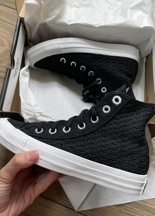 Converse all star кеды лето чёрные конверс