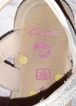 Босоножки кожаные clarks 9