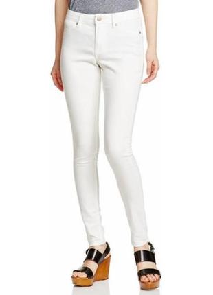 Джинсы, белые, штаны, скинни, узкие, стрейч, cheap monday, маленького размера, w28/l29, 20087