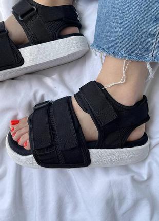 Женские сандали adidas sandals adilette black / жіночі сандалі адідас чорні