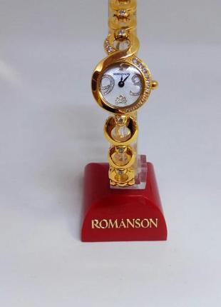 Часы romanson rm5150qlg wh оригинал3 фото