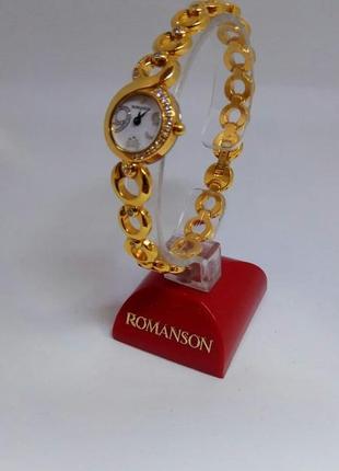 Часы romanson rm5150qlg wh оригинал4 фото