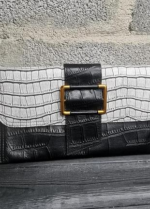 Роскошная кожаная сумка cross-body