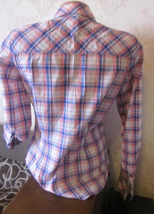 Рубашка tommy hilfiger 2 в 1 размер xs-s3 фото