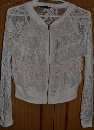 Нежнейше - повітряний бомбер - реглан luxury кольору шампань