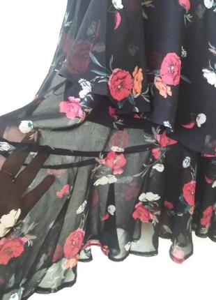 Просто шик)) юбка шифоновая с воланами3 фото