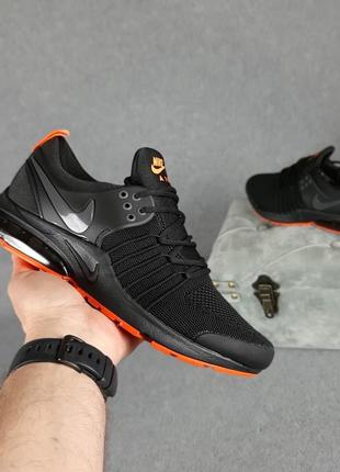 Стильные мужские кроссовки nike air presto чёрные