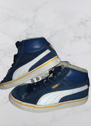 Утеплені замшеві кросівки puma, оригінал!