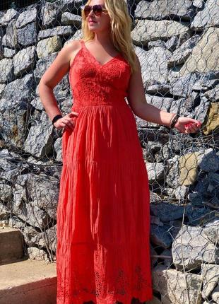 Нарядное платье 👗 летнее лёгкое сарафан хлопок2 фото